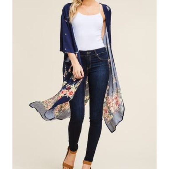 πΈHPπΈNora Flyaway Kimono - Picture 4 of 5